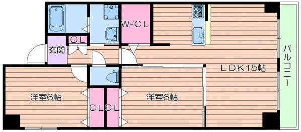 アンフィニⅨの物件間取画像